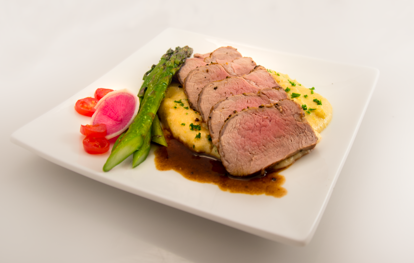 Pork tenderloin dish